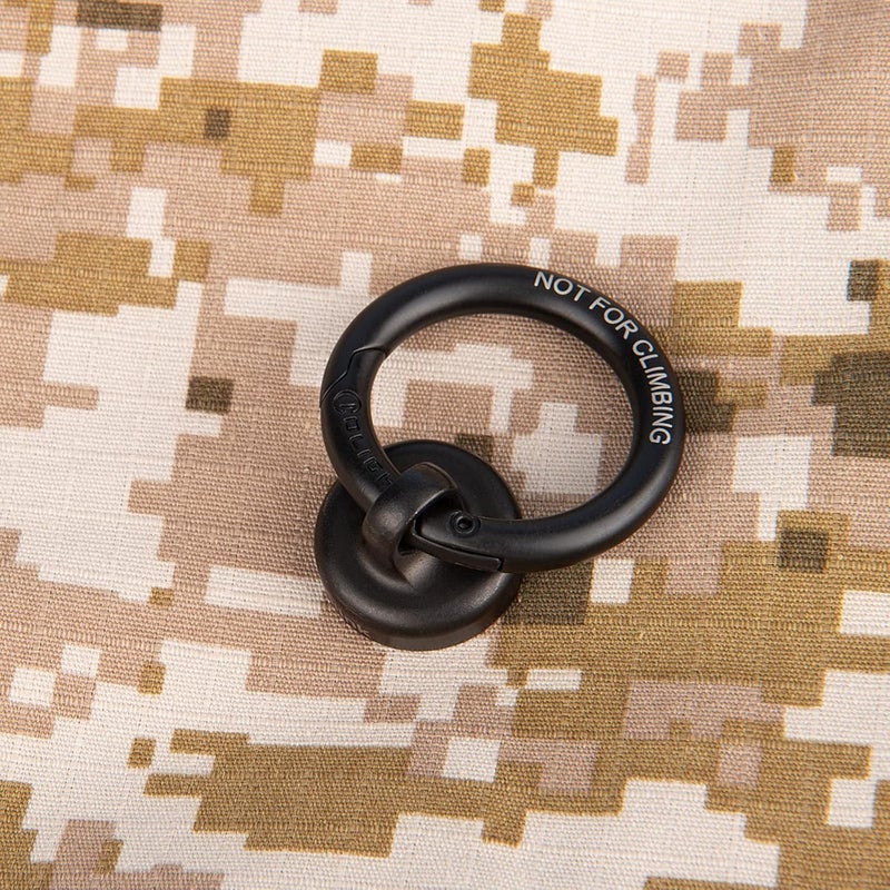 OLIGHT OLINK Portable Magnetic Hook Compatible with Flashlights, Obulb Series, Stainless-Made Carabiner-Style Ring (Black) - Image 2