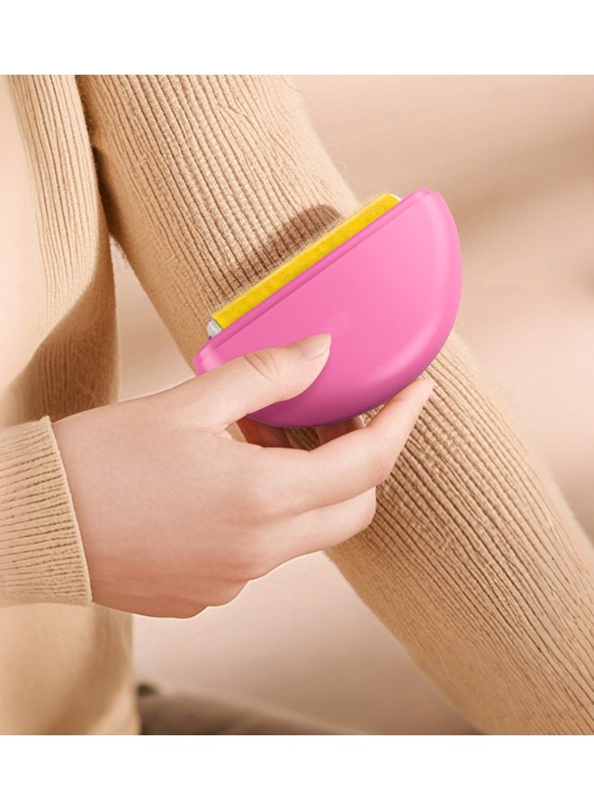 HOMESTAR Washable Lint Roller Reusable Pet Hair Remover Strong Sticky Roller Portable Fuzz Sweeper For Home Office , Down and Hair, Paper Scraps, Food Scraps, and Fine Dust,10.2x7.3x3 cm (Pink/Blue) - Image 5