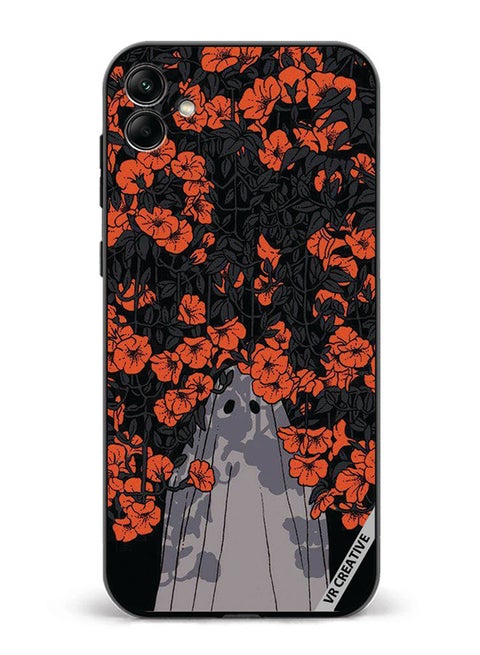 Protective Case Cover For Samsung Galaxy A04 Ghost Design Multicolour