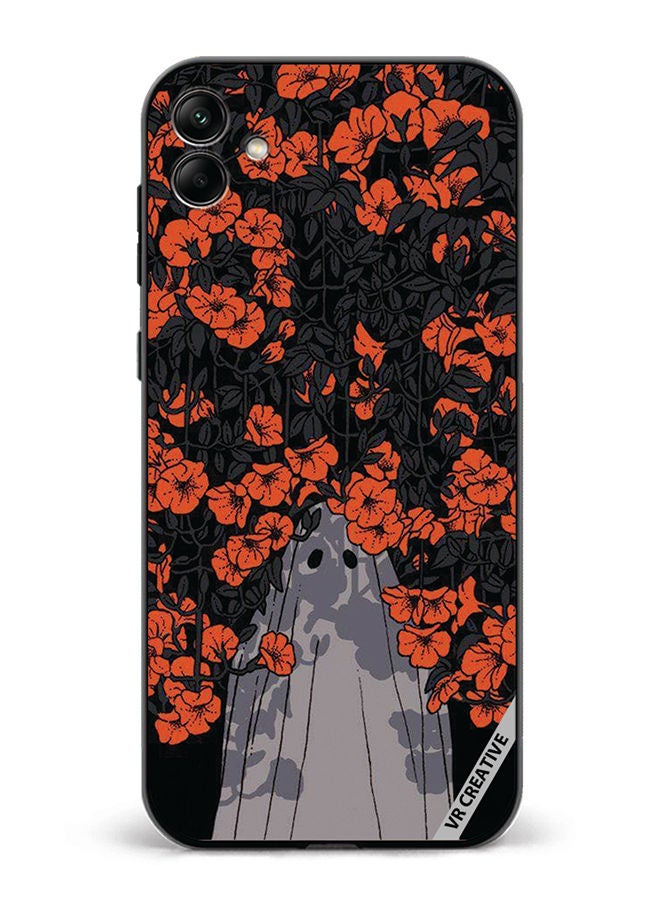 Protective Case Cover For Samsung Galaxy A04 Ghost Design Multicolour