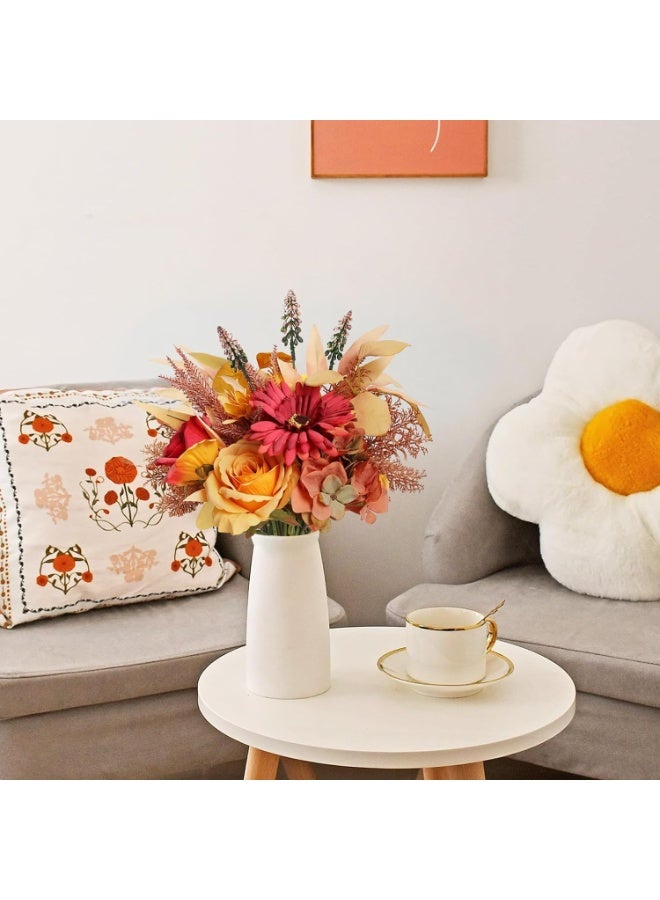 زهور صناعية للديكور المنزلي، تنسيقات زهور صناعية، باقات زفاف، قطع مركزية للطاولات، ديكورات الزفاف والديكورات الداخلية - Image 2