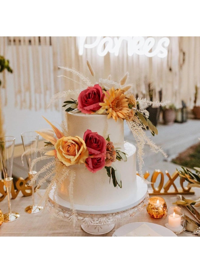 زهور صناعية للديكور المنزلي، تنسيقات زهور صناعية، باقات زفاف، قطع مركزية للطاولات، ديكورات الزفاف والديكورات الداخلية - Image 4