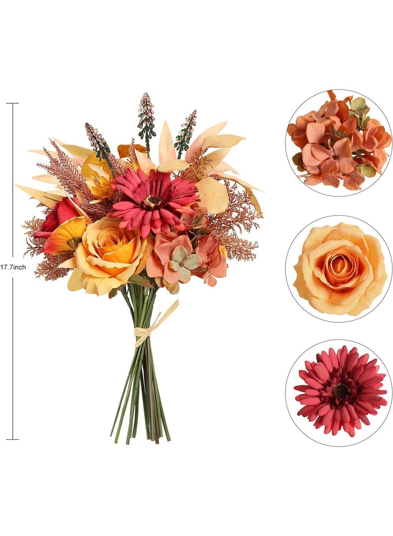 زهور صناعية للديكور المنزلي، تنسيقات زهور صناعية، باقات زفاف، قطع مركزية للطاولات، ديكورات الزفاف والديكورات الداخلية - Image 3