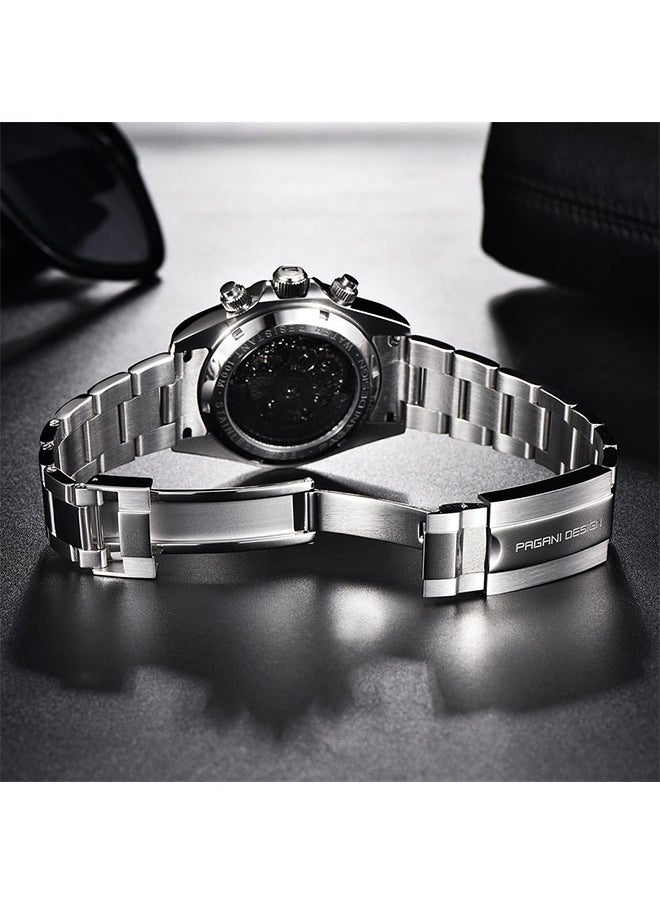 PAGANI DESIGN - Skeleton Watches for Men Automatic Mechanical Watch 40mm Sapphire Glass Stainless Steel Wrist Watch - Image 1