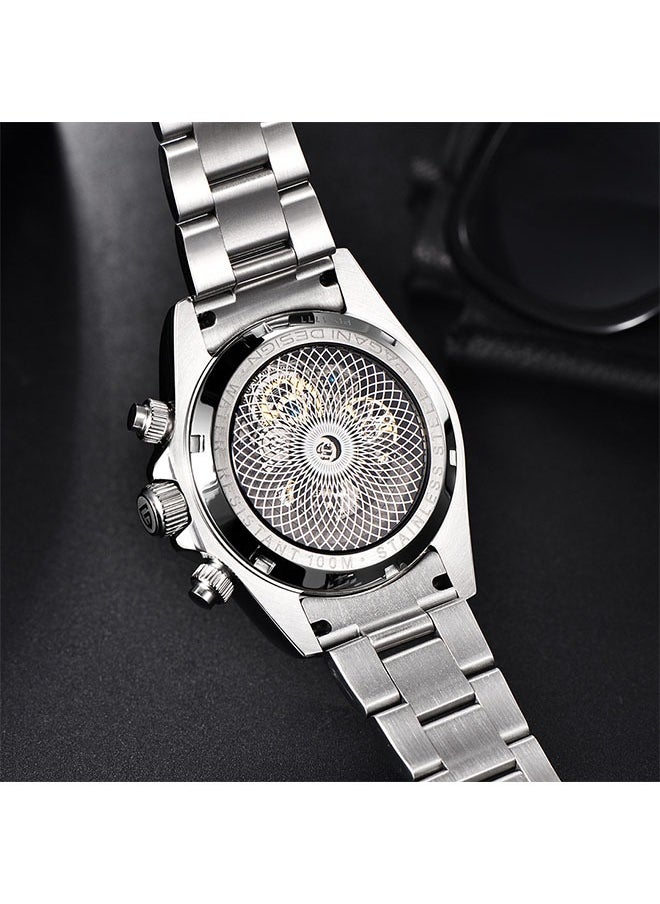 PAGANI DESIGN - Skeleton Watches for Men Automatic Mechanical Watch 40mm Sapphire Glass Stainless Steel Wrist Watch - Image 1