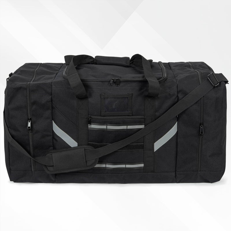 OUUTMEE Firefighter Duffle Bag, Large Gear Storage Firefighter Gear Bag with Shoulder Strap - Image 2