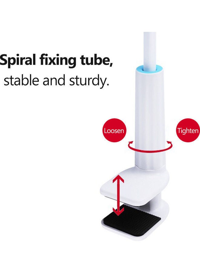 NIBEMINENT Lazy Phone Stand Desk Bedside Support White - Image 4