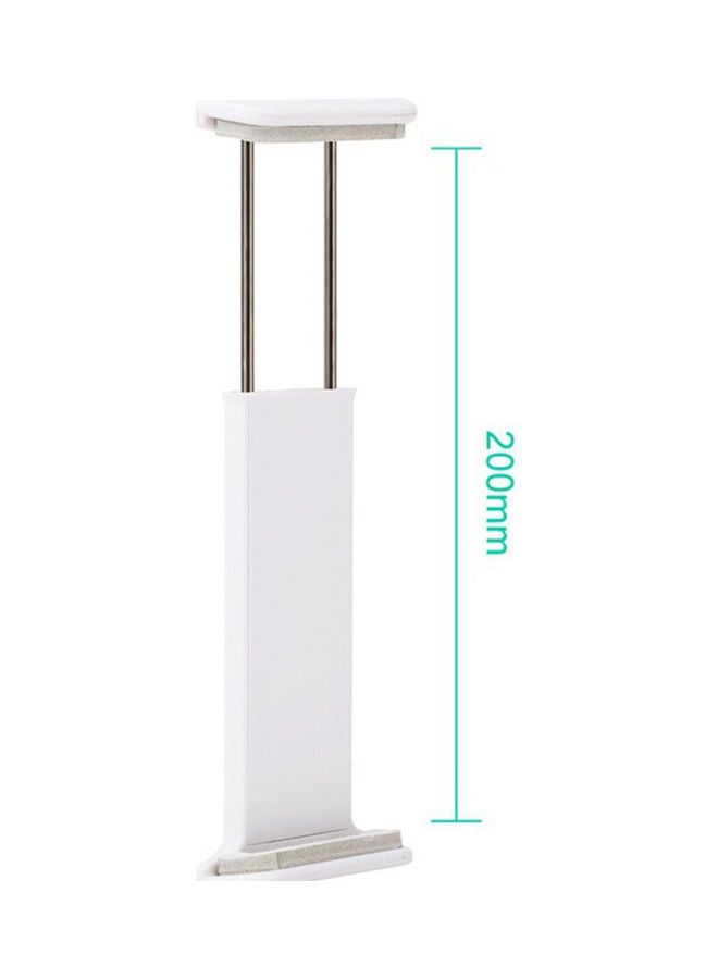 NIBEMINENT Lazy Phone Stand Desk Bedside Support White - Image 3