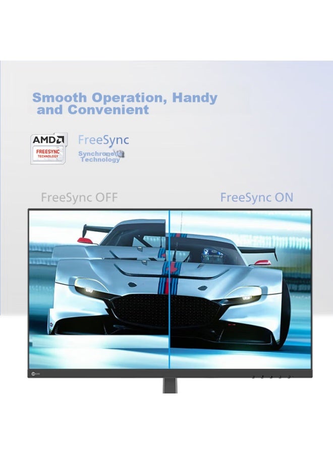 Lecoo 23.8-inch 2k 100hz Ips Ultra-thin Bezel Wall-mountable Monitor, Low Blue Light, Flicker-free, Computer Office Lcd Display B2412q-r - Image 4