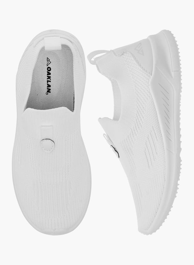 Oaklan by Shoexpress Girls by Shoexpress Pull Tab Detail Slip-On Sports Shoes  - Image 1