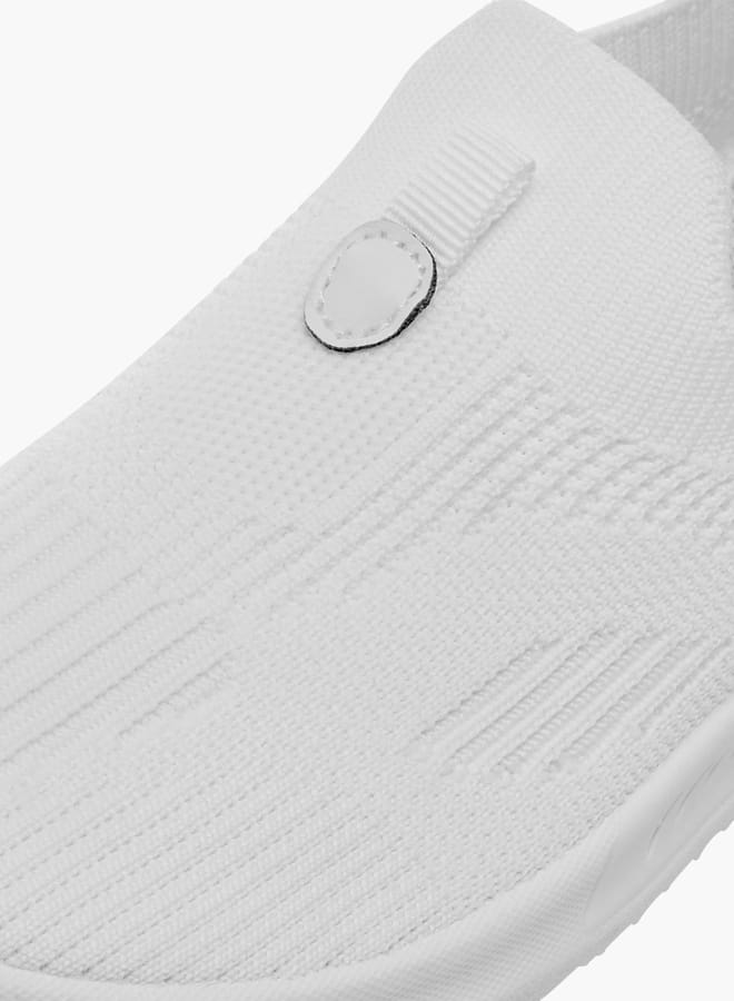 Oaklan by Shoexpress Girls by Shoexpress Pull Tab Detail Slip-On Sports Shoes  - Image 4