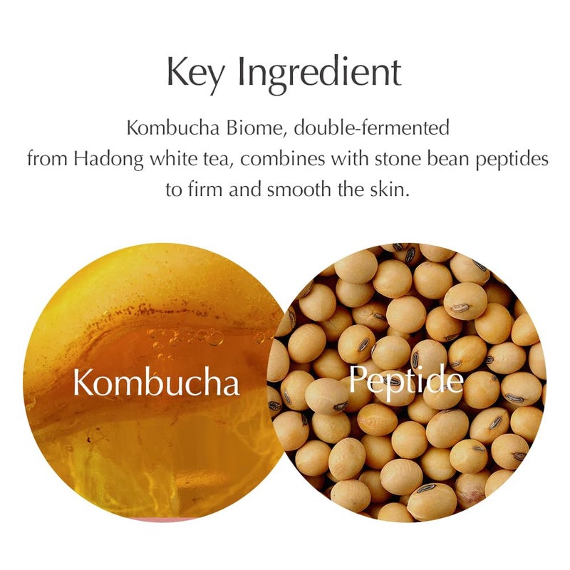 Oniro Kombucha Peptide Radiance Serum Glycine Soja Soybean Peptide Collagen Extract Panthenol Serum for a firm glow that wont crumble Korean Skin Care 101 Fl Oz - Image 4