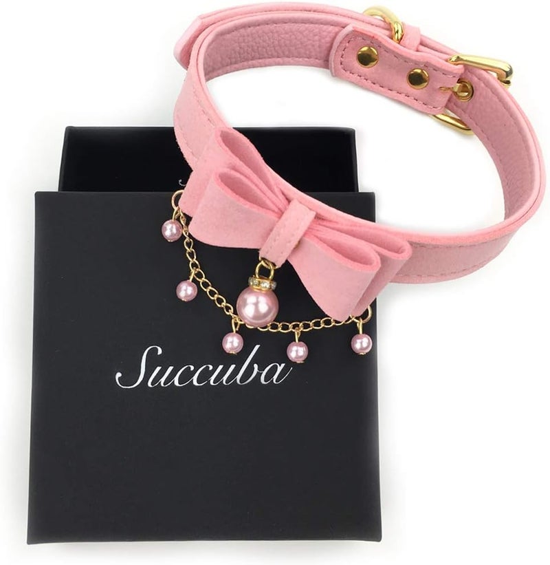 Intimate Lover Bell Choker Collar Necklace Lolita Bow Collar Cat Kitty Velvet Necklace - Image 3