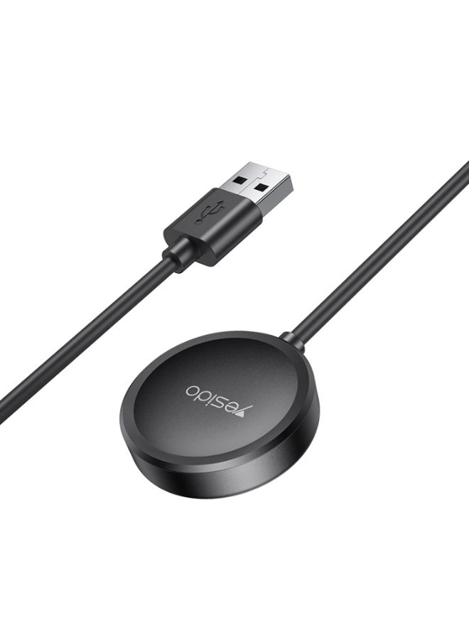 يسيدو ⁧شاحن يو اس بي مغناطيسي لساعة سامسونج يسيدو CA161، طول الكابل: 1 متر (أسود)⁩ - Image 1