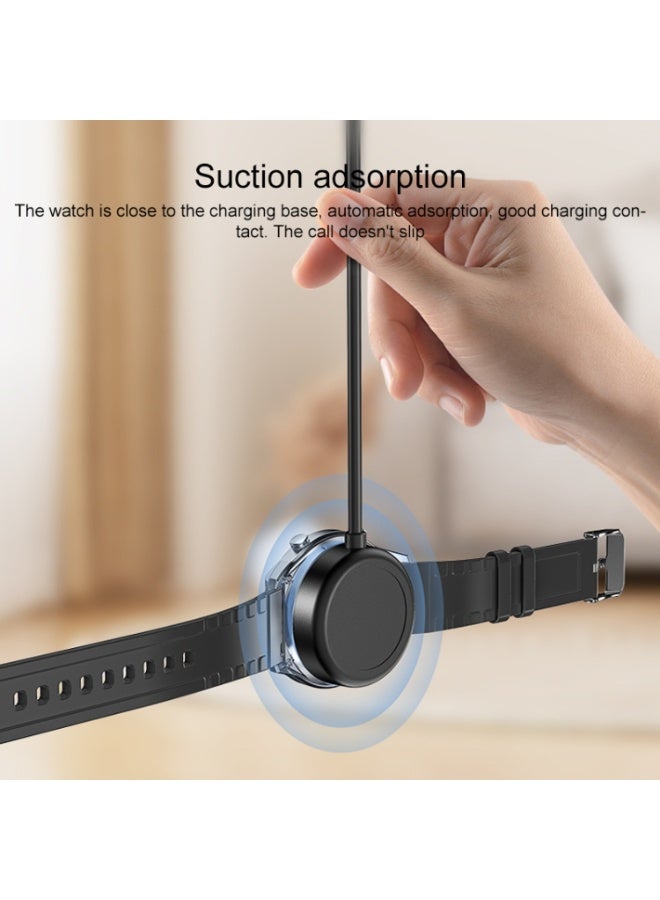 يسيدو ⁧شاحن يو اس بي مغناطيسي لساعة سامسونج يسيدو CA161، طول الكابل: 1 متر (أسود)⁩ - Image 5