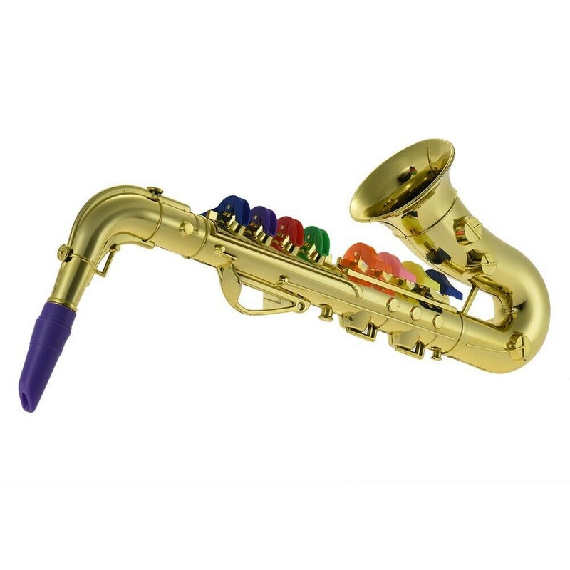 K050030 Kids Mini Musical Instrument Props Baby Music Playing Tool Children Simulation Saxophone Child Gift - Image 2