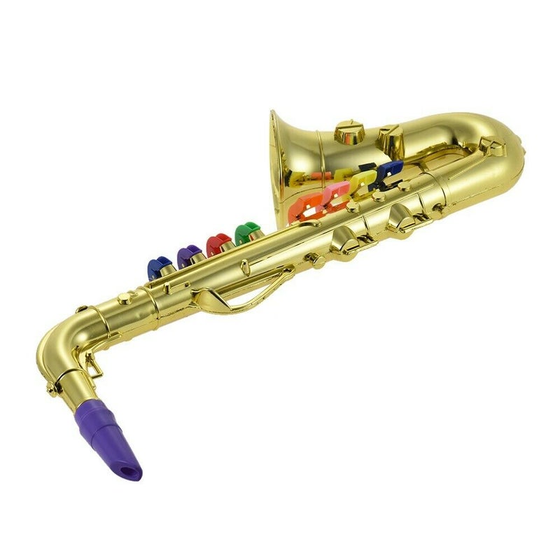 K050030 Kids Mini Musical Instrument Props Baby Music Playing Tool Children Simulation Saxophone Child Gift - Image 4