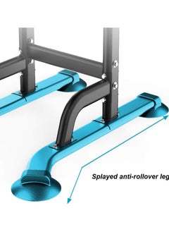 lureonthe Power Tower Dip Station Pull Up Bar for Home Adjustable Height Multifunctional Home Strength Training Fitness Exercise Equipment Simple Installation Home Fitness Equipment  - Image 5