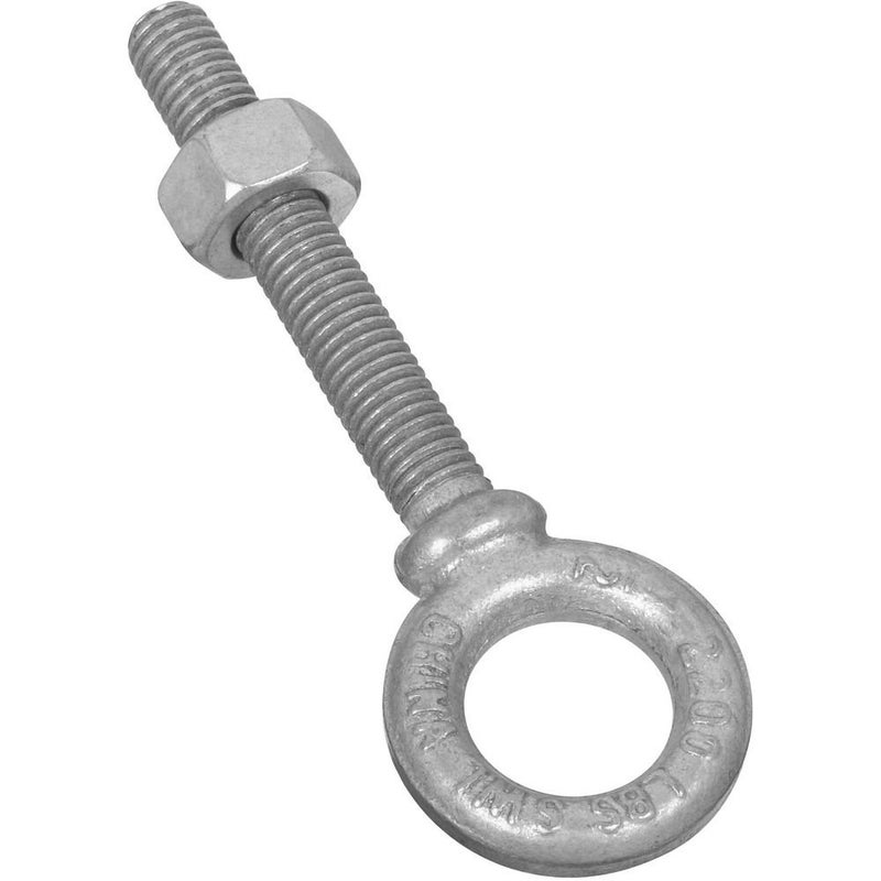 National Hardware N245-159 3260BC Eye Bolt in Galvanized Steel, 1/2" x 3-1/4" (246360) - Image 5