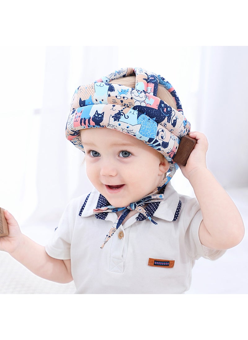 Generic - Baby Head Protection Pad for WalkingBlack cat drop-resistant cap Black cat drop-resistant cap - Image 1