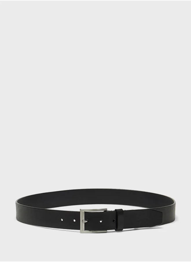 Lee Cooper Textured Waist Belt With Pin Buckle Closure