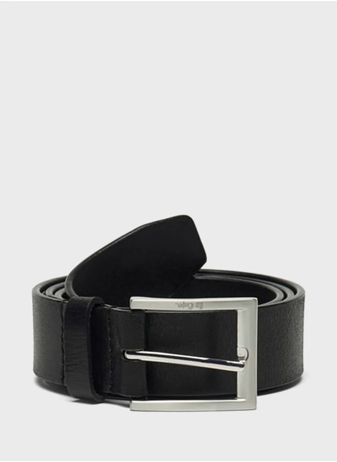 Lee Cooper Textured Waist Belt With Pin Buckle Closure