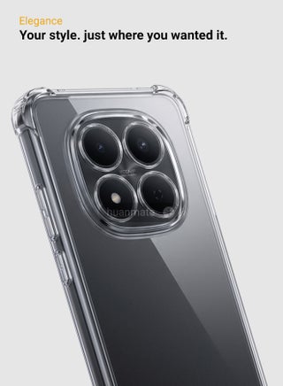 Xiaomi Redmi Note 15 Pro Plus 5G Shock Proof Case Cover - Ultra Clear, Durable & Accurate Cut-outs - Scratch, Dust & Smudge Protection - Clear Silicon Back Cover for Xiaomi Redmi Note 15 Pro Plus 5G - view 5