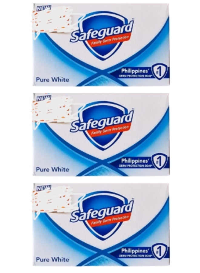 Safeguard Bar Soap Pure White 85g 3pcs