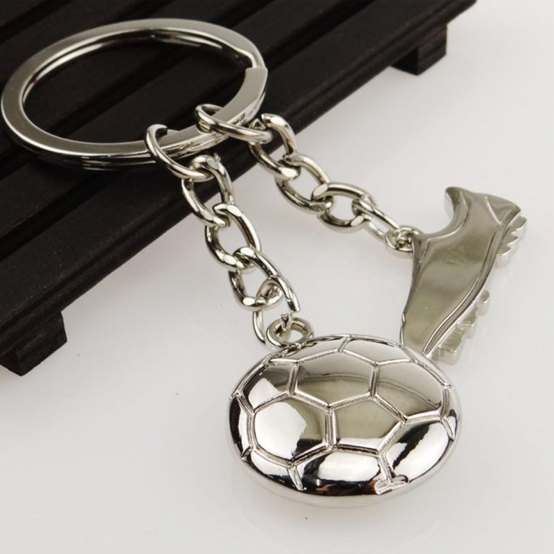 COSTOYFUN Mini Cute Soccer/Bowling/Tennis/Baseball Keychain for Men Women Boys Girls Gift, Soccer, One size - Image 4