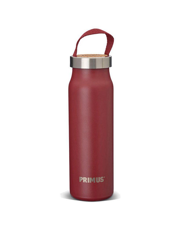 Primus Klunken Vacuum Bottle 0.5L - Ox Red - Image 1