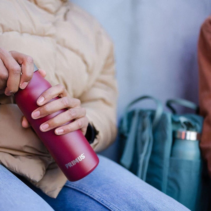 Primus Klunken Vacuum Bottle 0.5L - Ox Red - Image 4