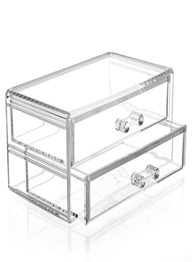 EXPORTTANZA Cosmetic Organizer Box Drawers Storage Plastic Stationary Box | Make Up Organiser For Women - Image 5