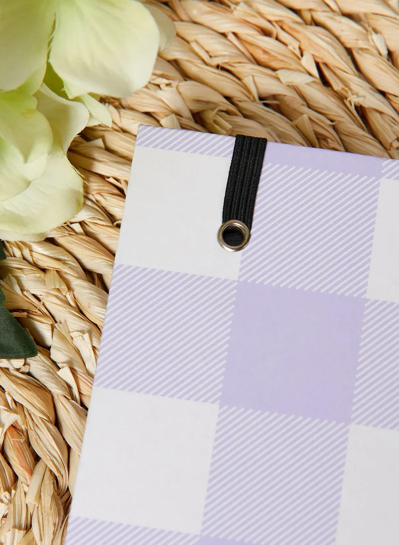 Typo 2021 Lilac Gingham Planner