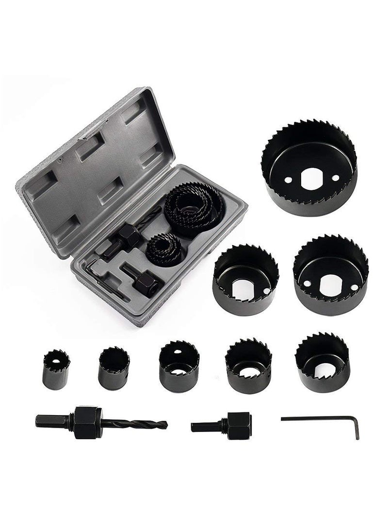 DRONA 11 in 1 Hole Saw Cutter Tool Set Kit Carbon Steel INF 2215MHI3  - Image 1