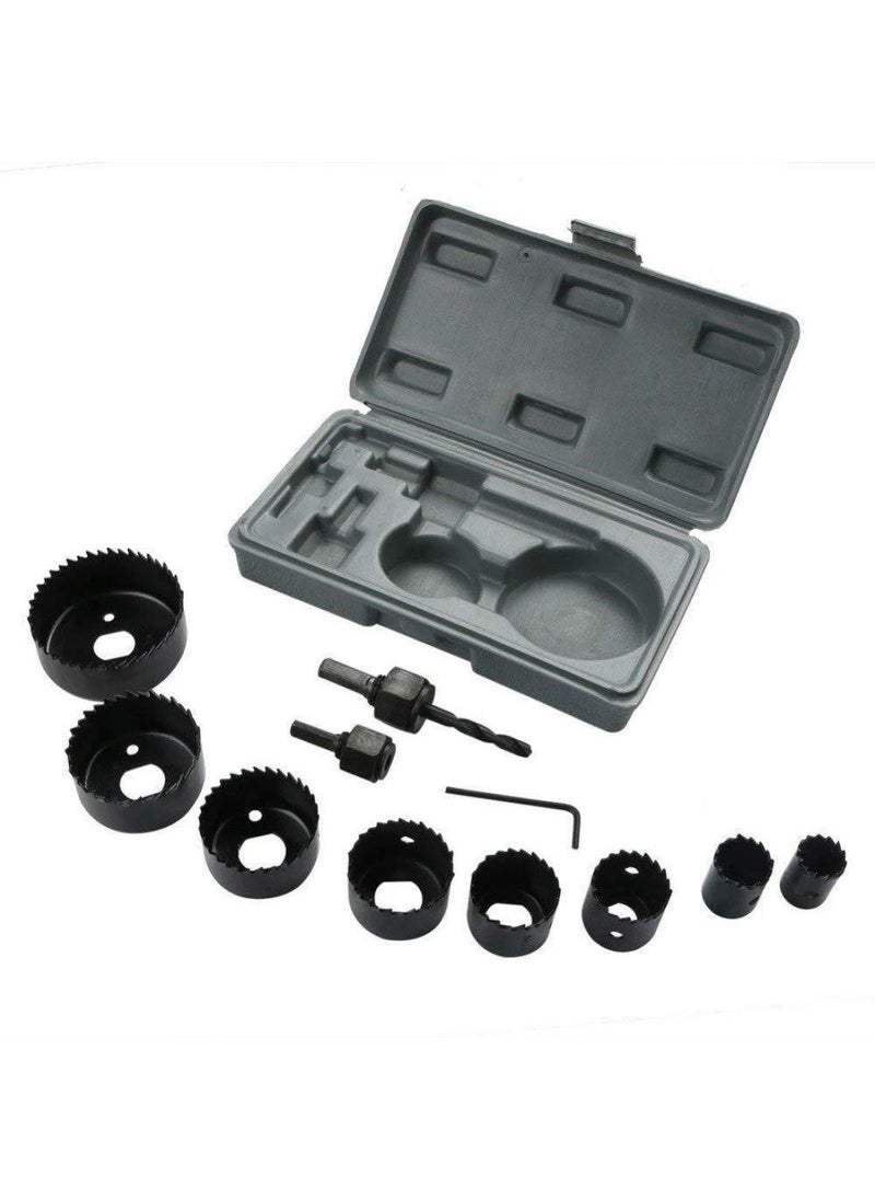 DRONA 11 in 1 Hole Saw Cutter Tool Set Kit Carbon Steel INF 2215MHI3  - Image 4