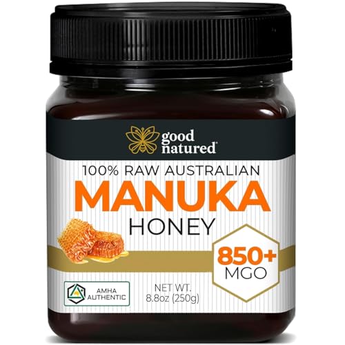 Good Natured Manuka Honey MGO 850  High Grade Raw Manuka Honey Medical Grade NonGMO LabTested  AMHA Certified BPAfree 88 oz - Image 1