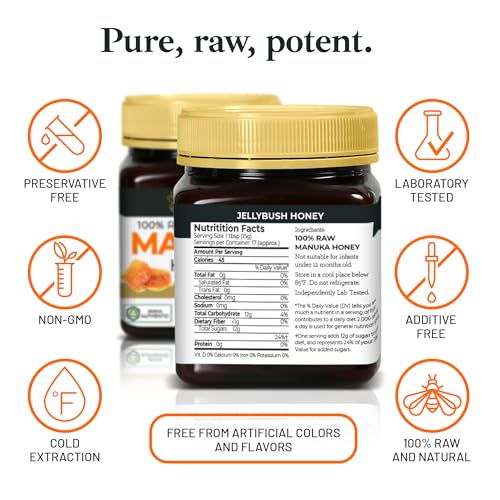 Good Natured Manuka Honey MGO 850  High Grade Raw Manuka Honey Medical Grade NonGMO LabTested  AMHA Certified BPAfree 88 oz - Image 5