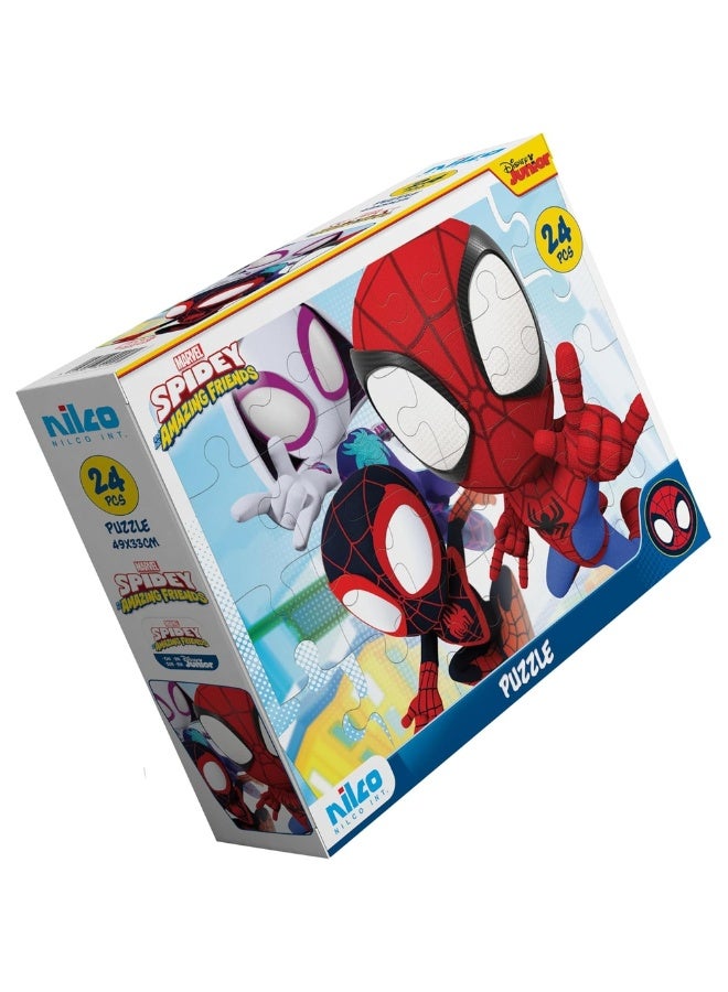 Nilco - Marvel Spidey and Friends Puzzle 24 Pieces - 22560
