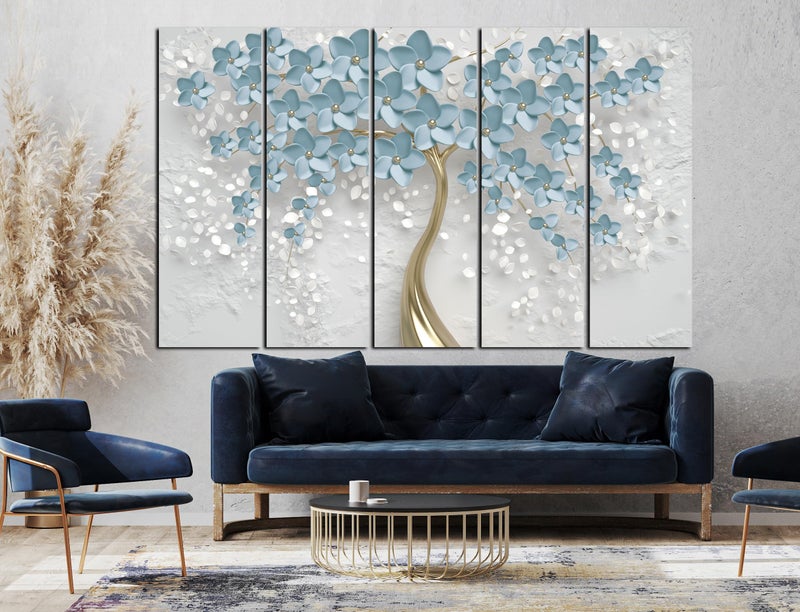 CN RETAILS Nature wall painting with frame Big Size(48x30) Wall art for living room,Bedroom,Drawing room,Hotels-Wooden Framed-Digital Painting ss24_02 - Image 4