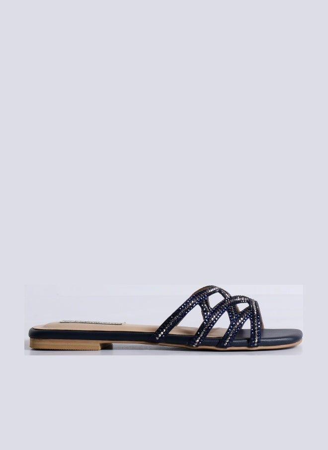 Crystalicious Fiona Luxurious Rhinestones Sandals Handcrafted by Artisans Effortless Glamour for Every Occasion - Image 1
