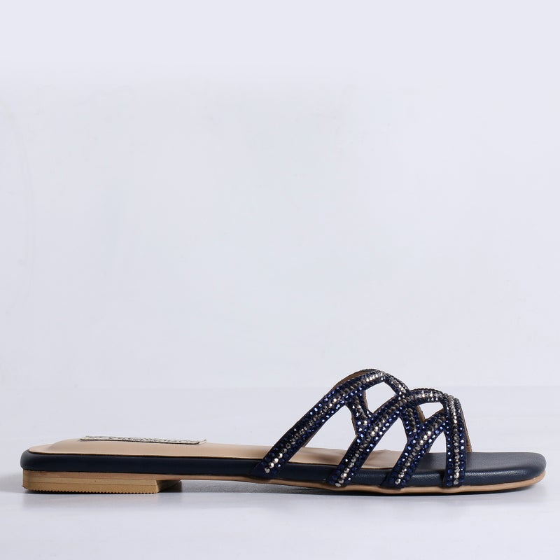 Crystalicious Fiona Luxurious Rhinestones Sandals Handcrafted by Artisans Effortless Glamour for Every Occasion - Image 4