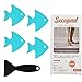 Secopad Secopad Bathtub Stickers Non-Slip, 24 PCS Safety Shower Treads Adhesive Appliques with Premium Scraper (Blue) - Image 2