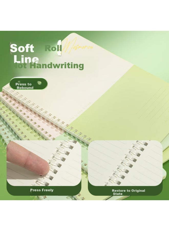 Masmarcu M&g B5 Notebook, High-quality Simple Soft Spiral Notebook, Student Error Correction Journal, Study Supplies, Pfl Beige, 1 Book With 40 Sheets, Xq0284wm - Image 2