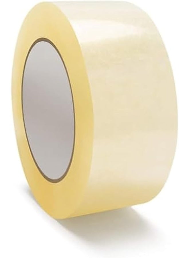 adamx Premium 150 Yard BOPP Clear Adhesive Tape-Heavy Duty Packaging, Crafting & General Use - Image 1