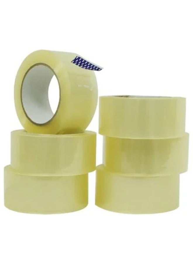 adamx Premium 150 Yard BOPP Clear Adhesive Tape-Heavy Duty Packaging, Crafting & General Use - Image 2