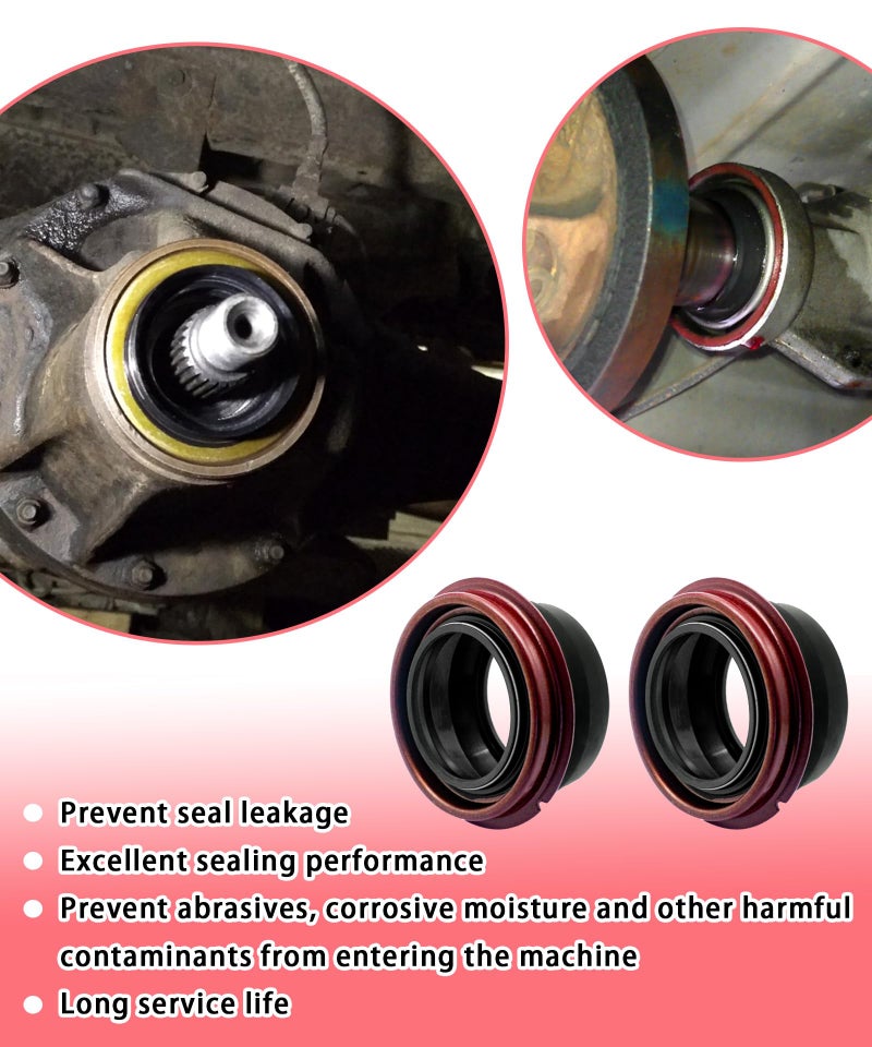 GIBACAD 2Pcs Transfer Case Rear Output Shaft Seal Fits For 1990-2023 Chevrolet,GMC, Replace 15661460 - Image 5