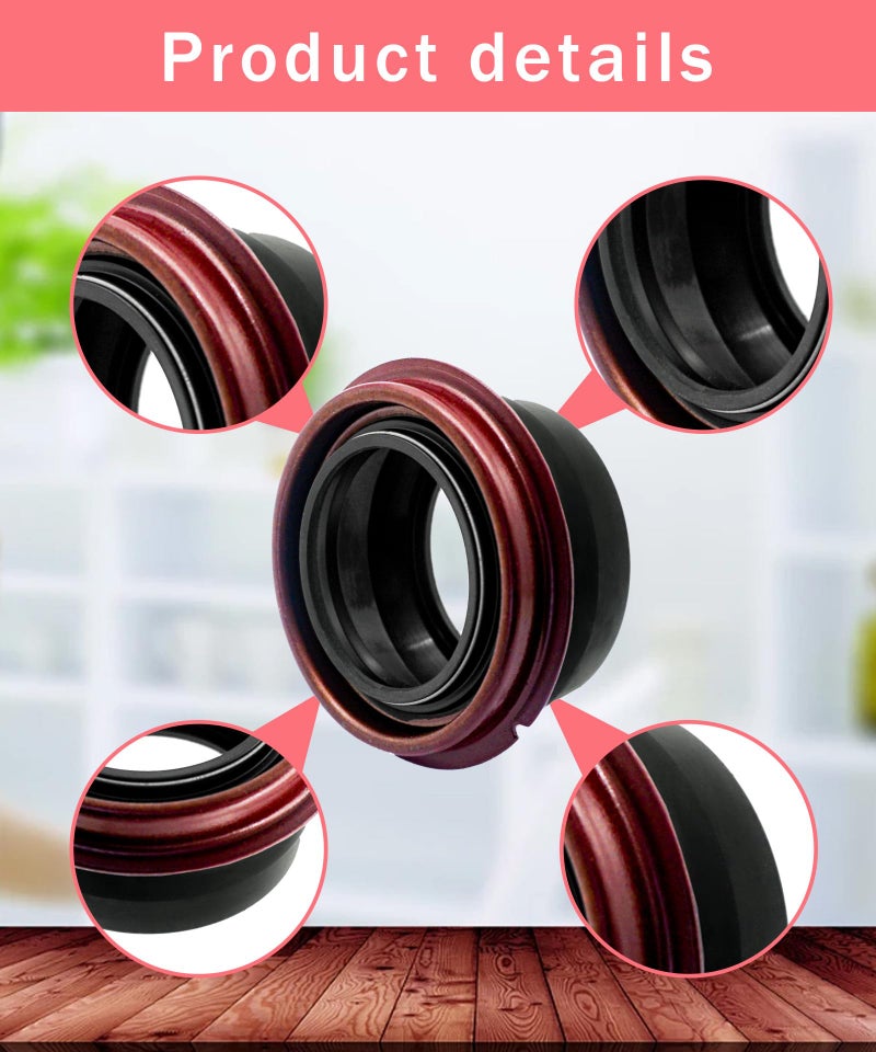 GIBACAD 2Pcs Transfer Case Rear Output Shaft Seal Fits For 1990-2023 Chevrolet,GMC, Replace 15661460 - Image 2