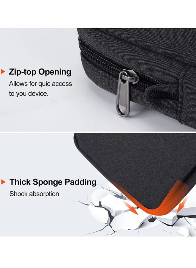 12.9 بوصة لوح الأكياس كيس مع حزام الكتف، مقبض حقيبة الحمل، حقائب الكمبيوتر المحمول 13 بوصة آي باد برو إم 4 & إير إم 2/M3 2025, آي باد برو 12.9, ماك بوك سطح الهواء كمبيوتر محمول - Image 4