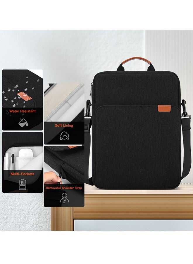 12.9 بوصة لوح الأكياس كيس مع حزام الكتف، مقبض حقيبة الحمل، حقائب الكمبيوتر المحمول 13 بوصة آي باد برو إم 4 & إير إم 2/M3 2025, آي باد برو 12.9, ماك بوك سطح الهواء كمبيوتر محمول - Image 5