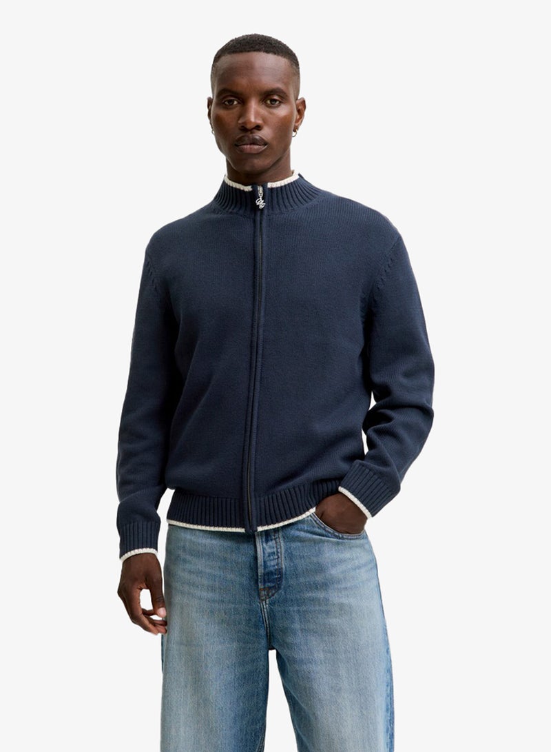 JACK & JONES Casual Zipup Cardigan - Image 1
